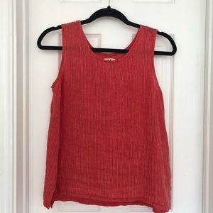 Me & Arrow linen top